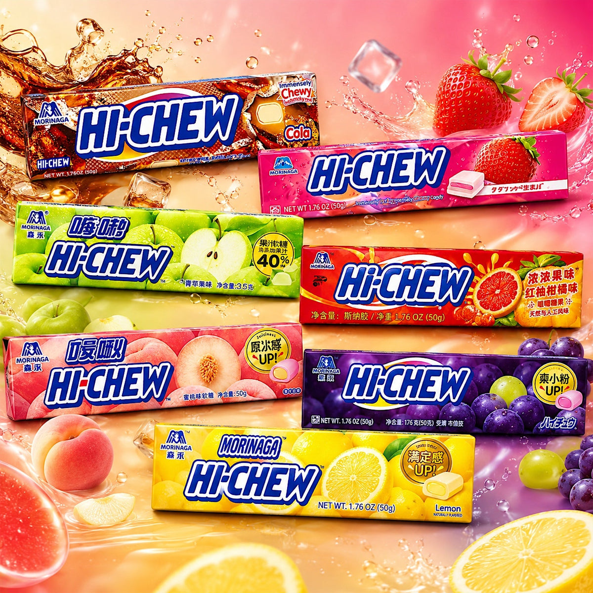 Hi-CHEW Chewy Candy – 57g