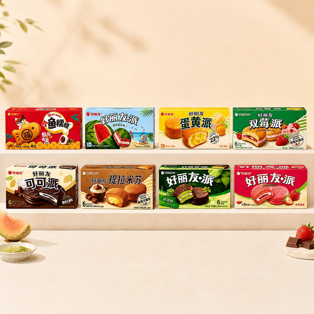 Orion Cakes & Pies 136g–216g