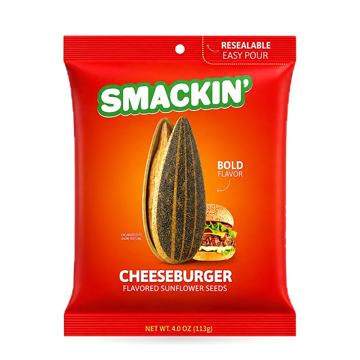 Smackin' Sunflower Seeds 4oz Bags
