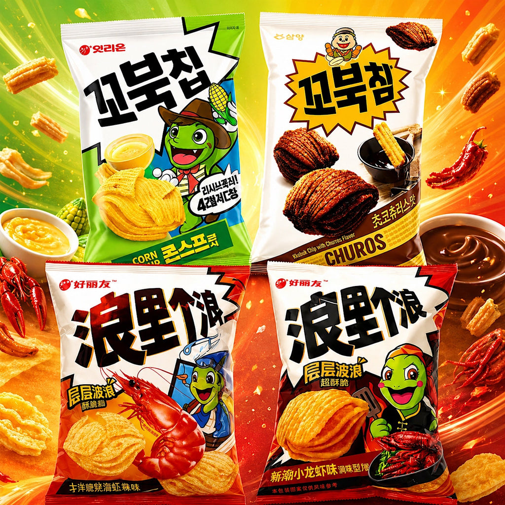 Korean Turtle Chips – 65g–80g