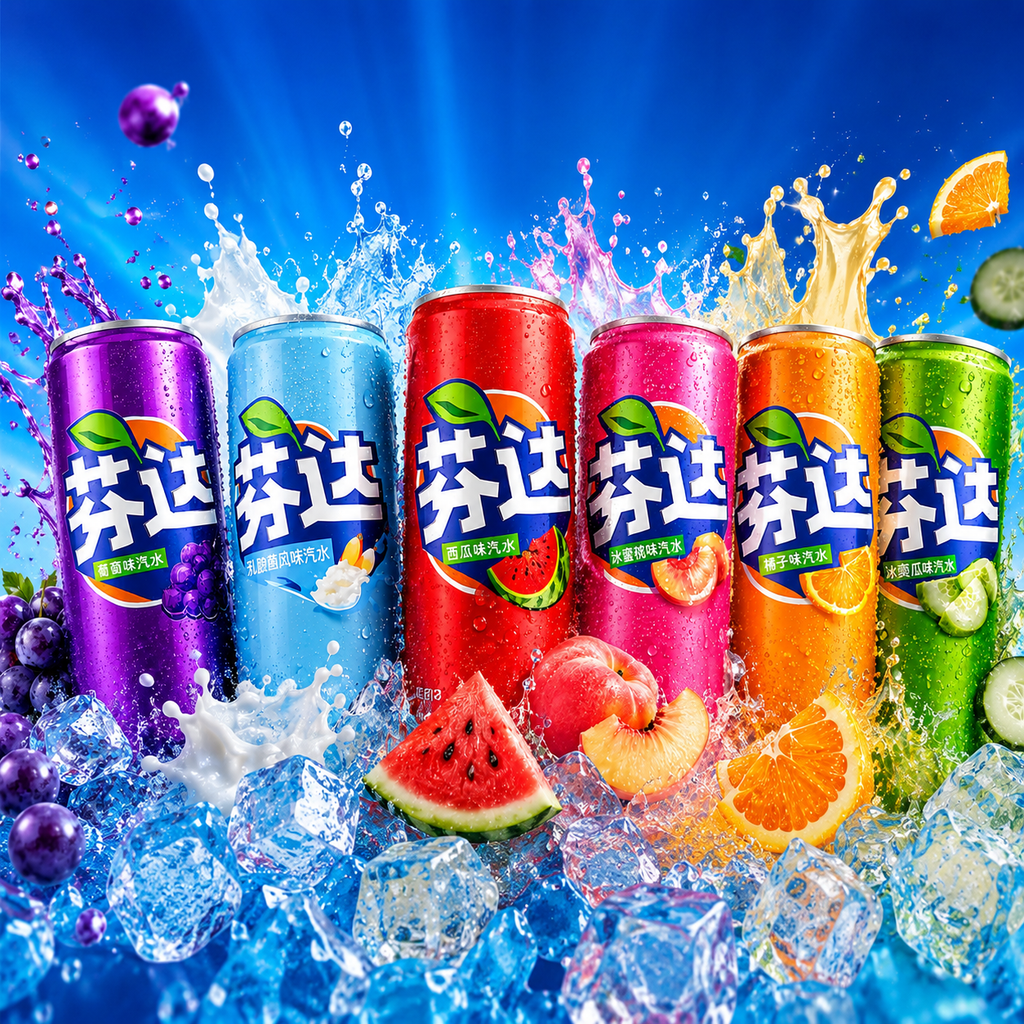 Chinese Fanta Soda 11oz