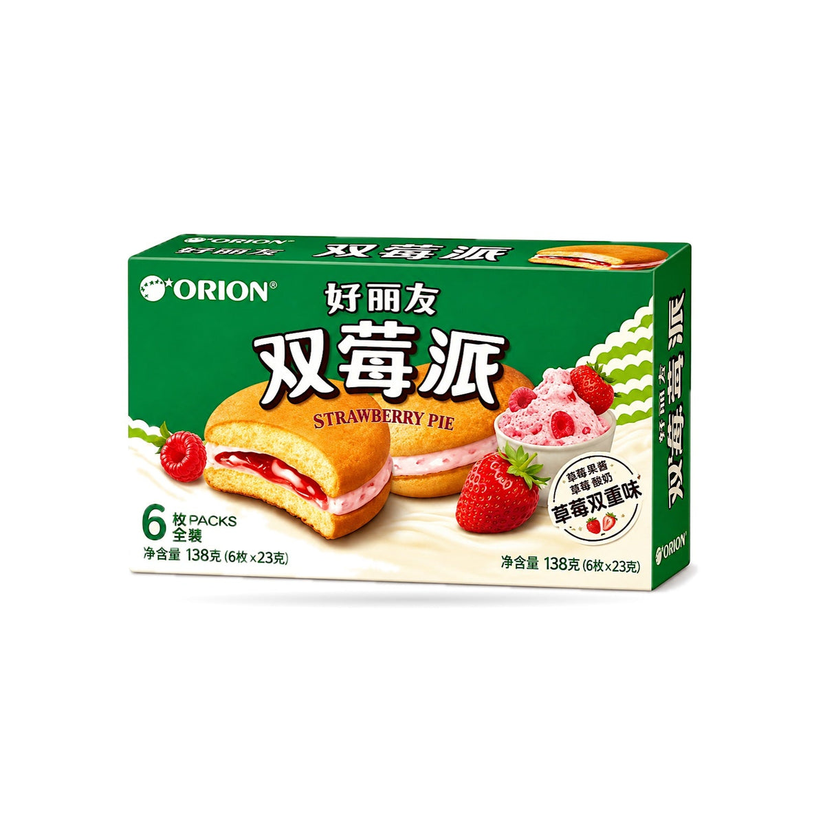 Orion Cakes & Pies 136g–216g