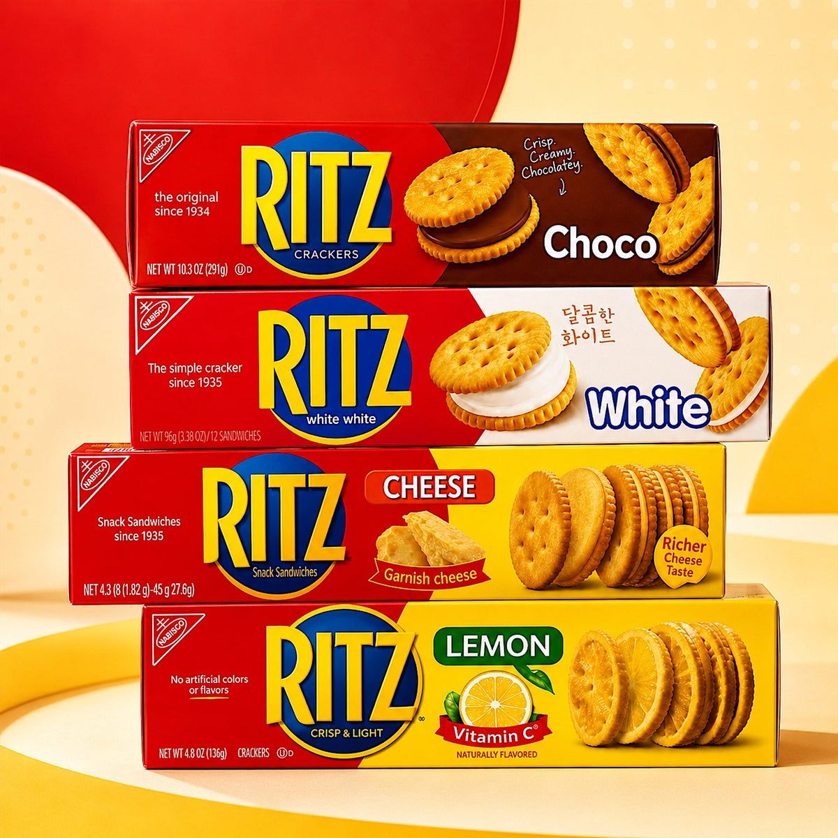 Ritz Sandwich Crackers – 77g–96g